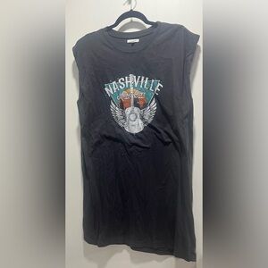 Maurices Charcoal Gray Tank Top